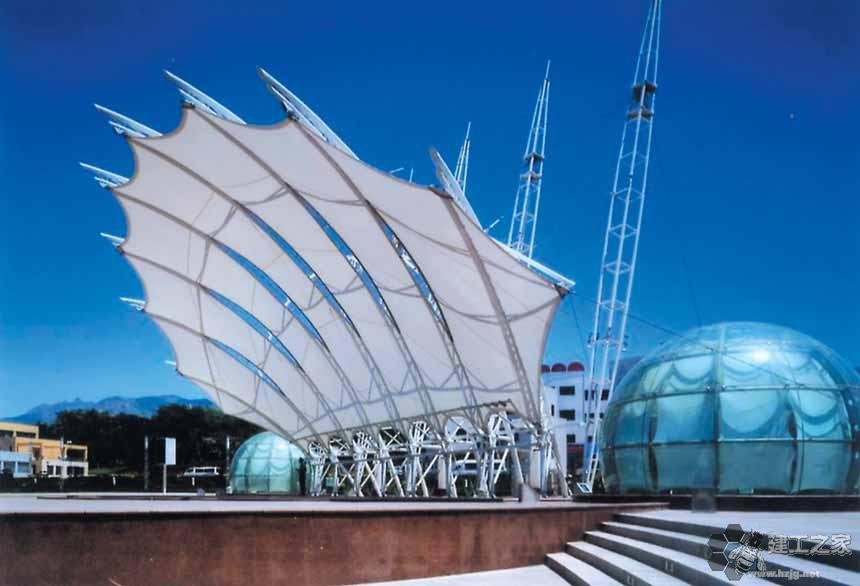 惠州车棚膜结构网架