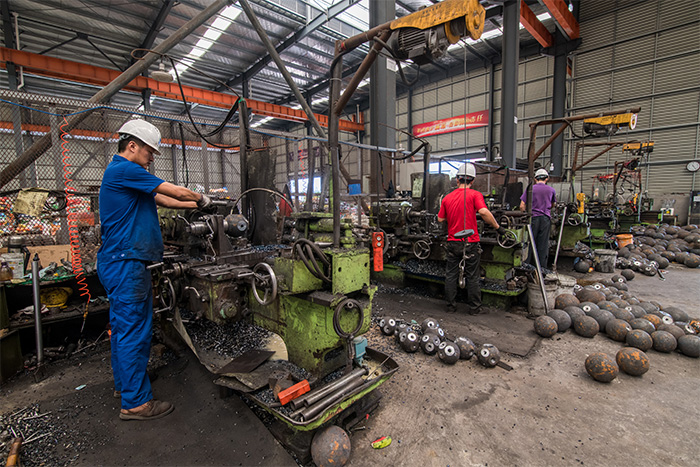 惠州网架配件车间